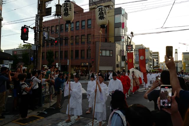 采女祭之花扇巡游