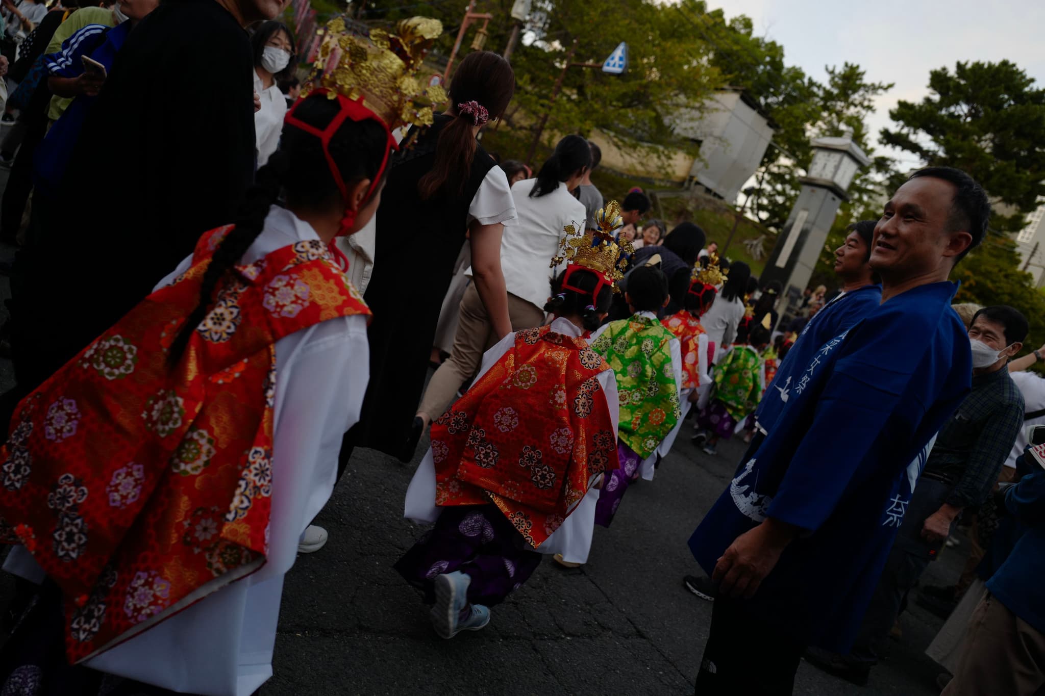 例祭 花扇奉納神事