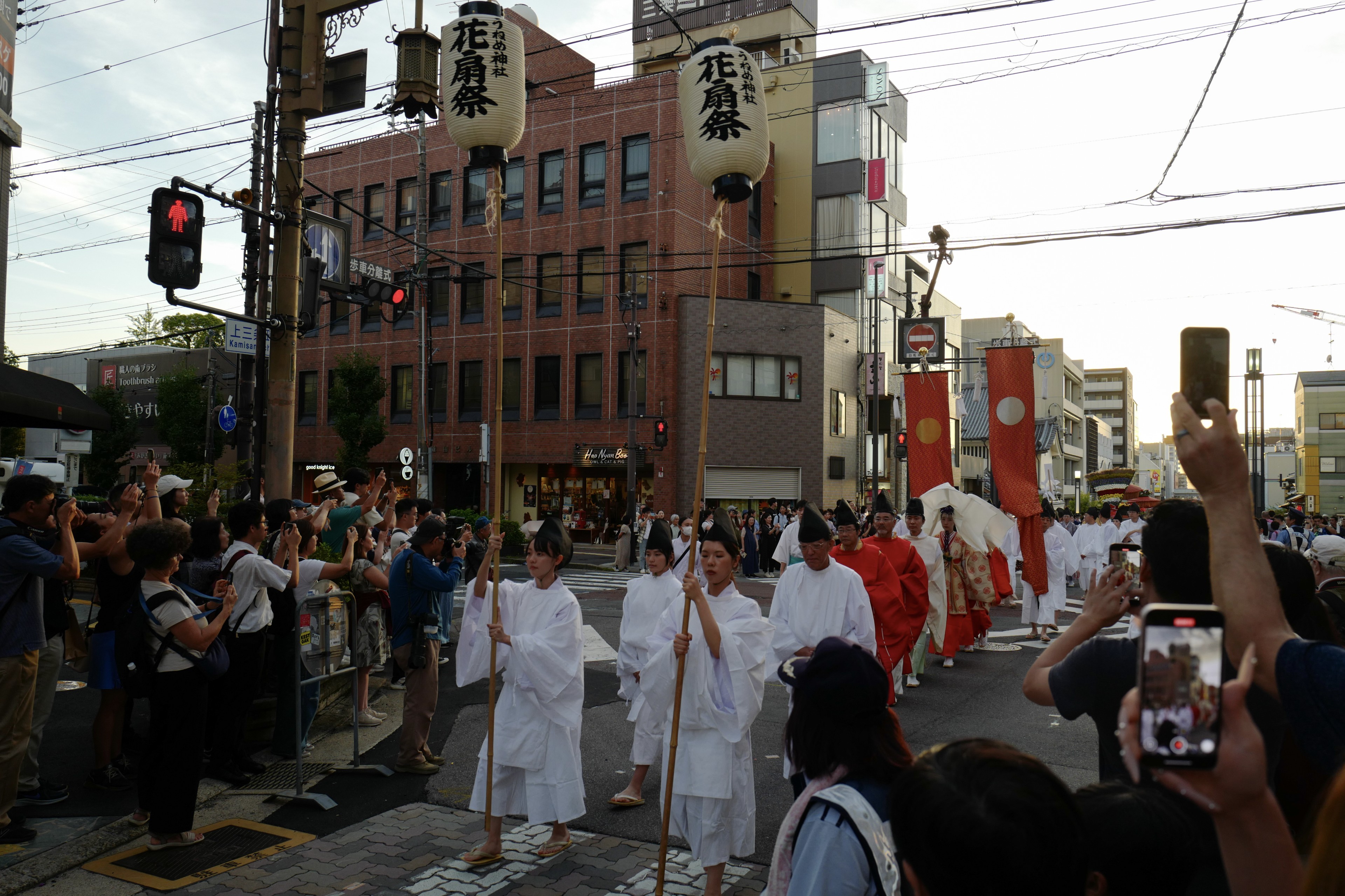 采女祭之花扇奉纳巡游